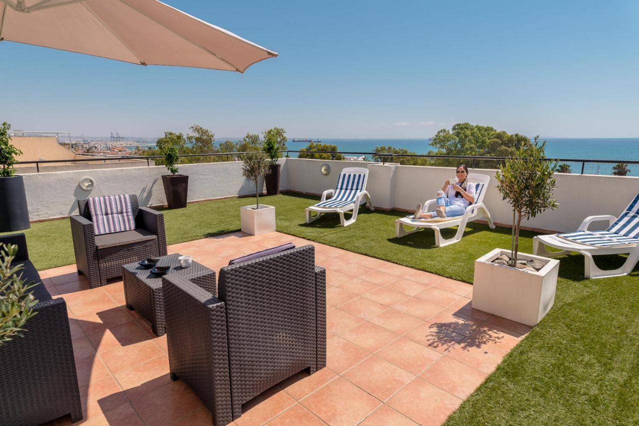 Appartamento Makenzy Seaview Penthouse Larnaca Esterno foto